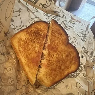 Vegan Melt Grilled Cheese