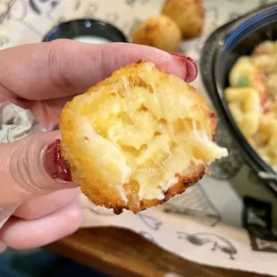 02.14.25 Inside the cheesy Mac balls!