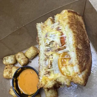 Bacon, Love, Tomato (BLT) Grilled Cheese