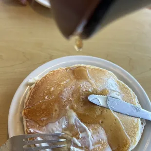 pancakes, food