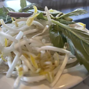 Pho garnishments