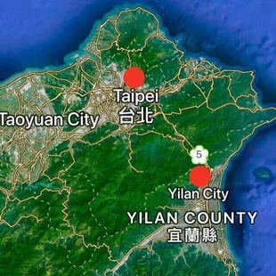 Where is I-LAN, Taiwan? It's located 35 miles southeast of the capital city of Taipei.   8/24/19