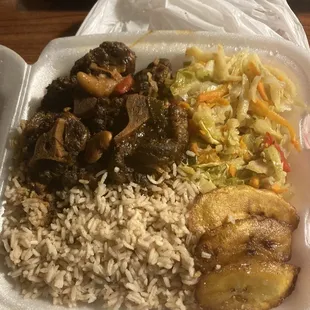 Oxtail entree