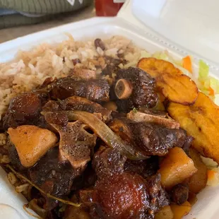 My oxtail plate