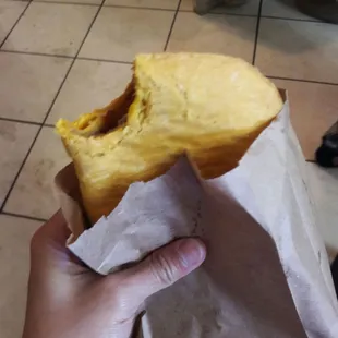 Beef patty. Not that great.