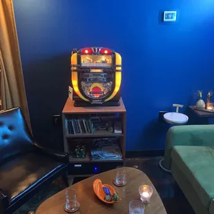 Indoor seating space