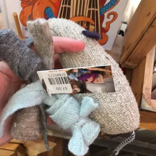 Cat toys made of recycled materials!