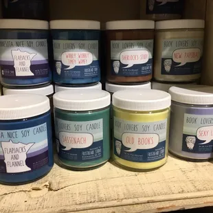 Delicious candles.