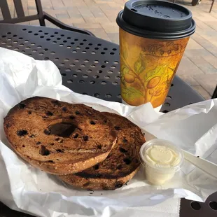 Chocolate Chip Bagel