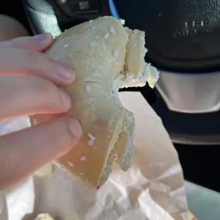 The best bagel - salt bagel