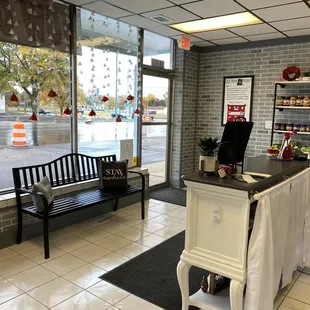 Just a little resting place for those that want to take a seat