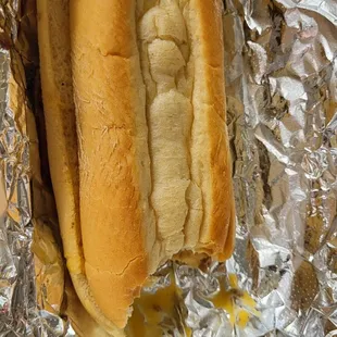 the roll (hot dog bun) is horrible!