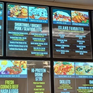 Menu as of 11/10/22
