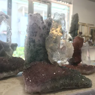 Gypsum &amp; Flower Amethyst