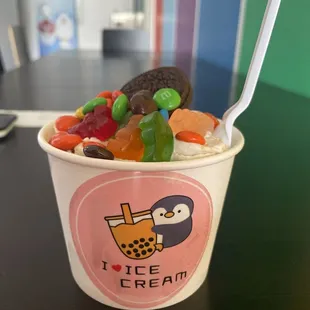 Graham Cracker  with toppings of my choice