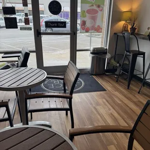 Entry and seating area