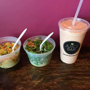 Vegan food at I Love Juice Bar in Anderson!