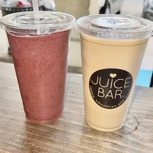 Smooth Acai Smoothie and Cappuccino Smoothie   @hybrideater