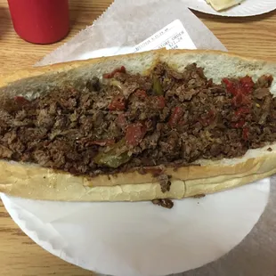 Large steak bomb sub!