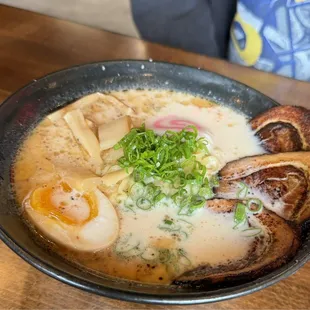 Black Garlic Tonkatsu Ramen