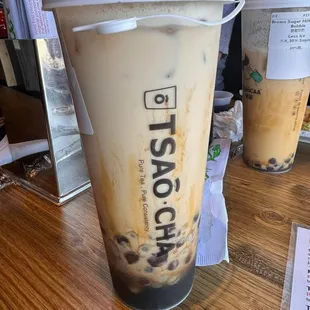 Brown sugar boba drink (no chocolate version)
