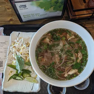Chick'n' Chick Pho $13.95