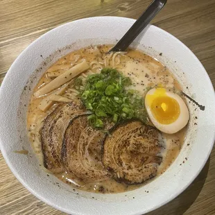 Black Garlic Tonkotsu