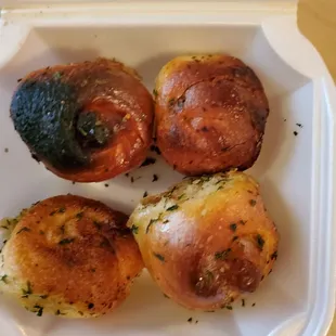 Pizza is okay. I do not recommend the garlic knots. They were burnt and the 1 that did seem okay was gross.