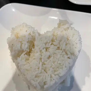 Heart rice!