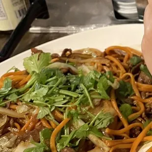 Beef and Vegetables Chow Mein