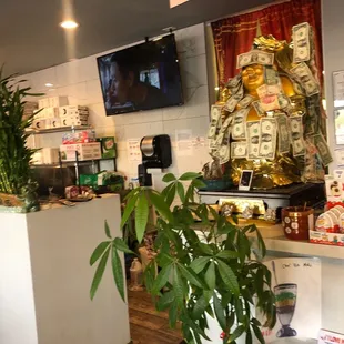 interior, sushi and sashimi