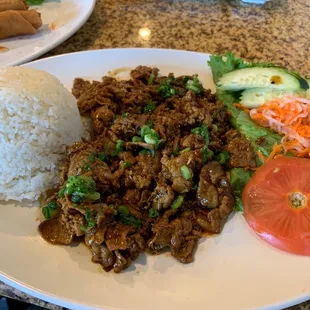 #41 lemongrass beef