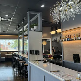 Inside of restaurant