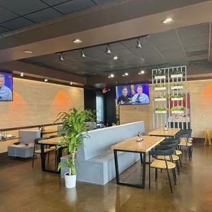 Inside of restaurant