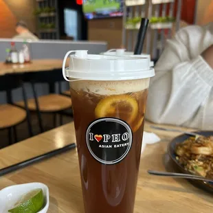 Passion Fruit Tea (labels could be redone)