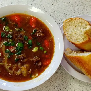 H1. Beef Stew with Baguette