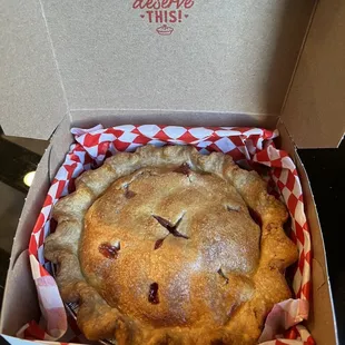 Plumb Raspberry Mini Pie