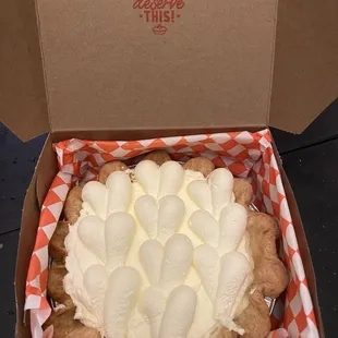 Perfect banana cream pie!