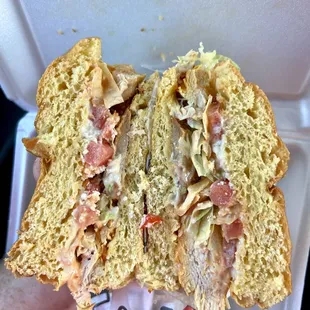 Pulled Rotisserie Sandwich - Ehh, just didn&apos;t hit the spot for me. Chicken itself &amp; sauces were good but nothing blew me away.