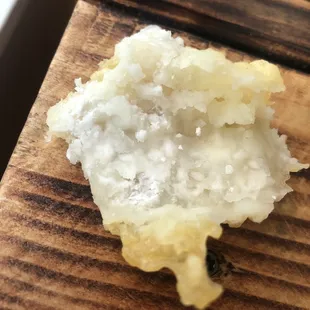 There was still chunks of flour in our 48. Shrimp Tempura