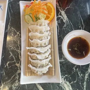 steamed 42. Gyoza