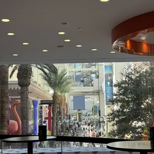 The view from the bar