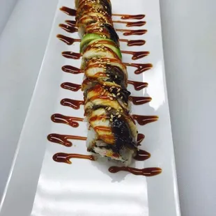 Dragon eel roll