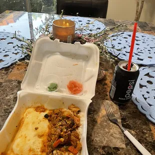 Delicious leftovers for dinner