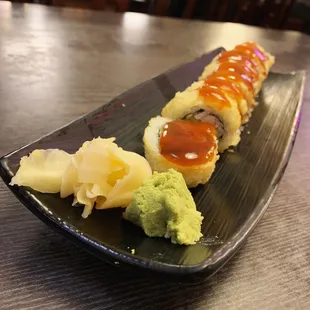 Tempura California roll