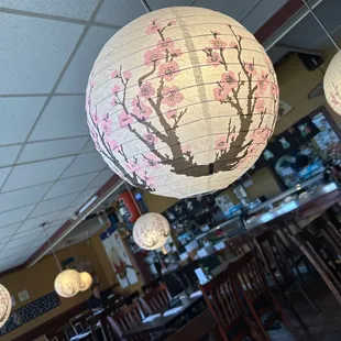 Inside decor!  Classic light fixtures!!