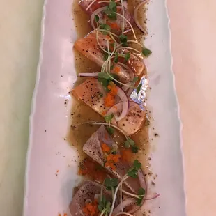 Salmon Sashimi Carpaccio