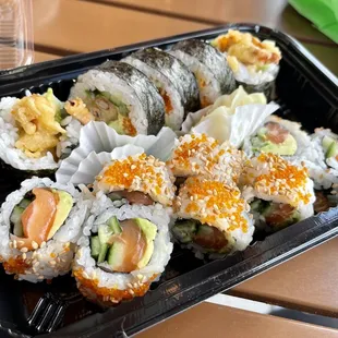 Seattle Roll and Spider Roll