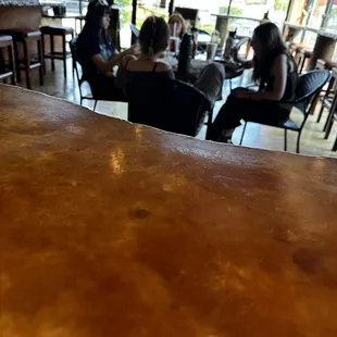 White meat chicken takes an extra 15-20 minutes. I sat down to wait for my lunch.