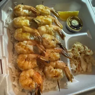Shrimp teriyaki 5.5/10